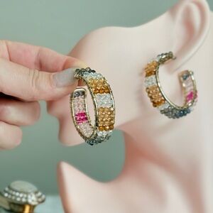 ⚜️ Elegant Multicolor Earrings